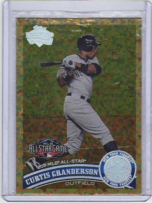 2011 Topps Update Diamond Anniversary Curtis Granderson  Card #US31 - New York Yankees